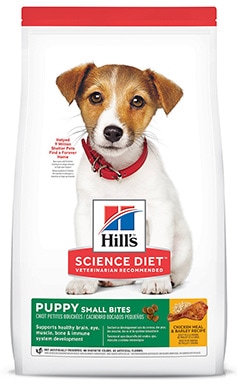 Hill’s Science Diet Puppy Healthy Development Small Bites Dry Dog Food