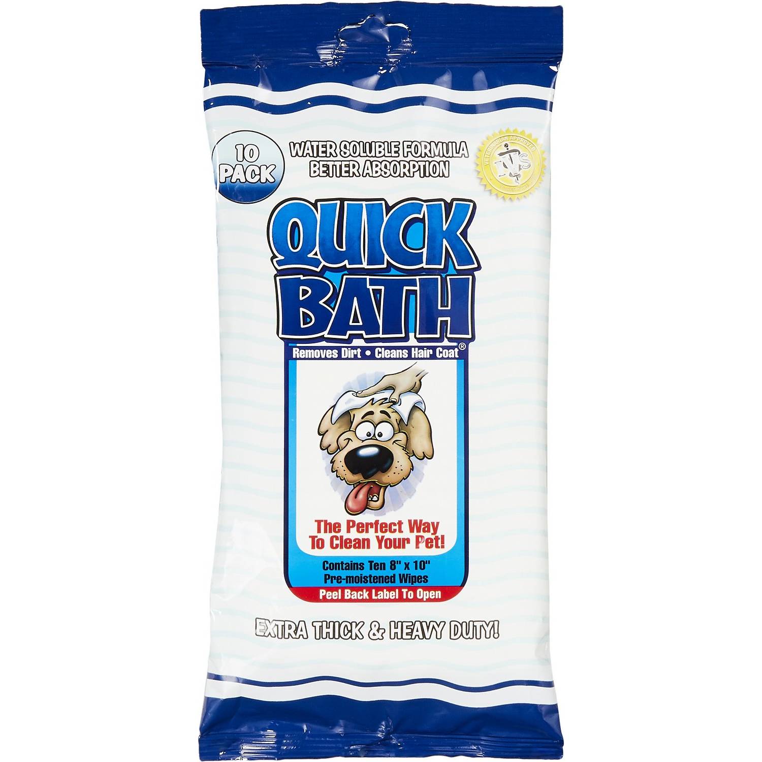 International Veterinary Sciences Quick Bath Dog Wipes (1)