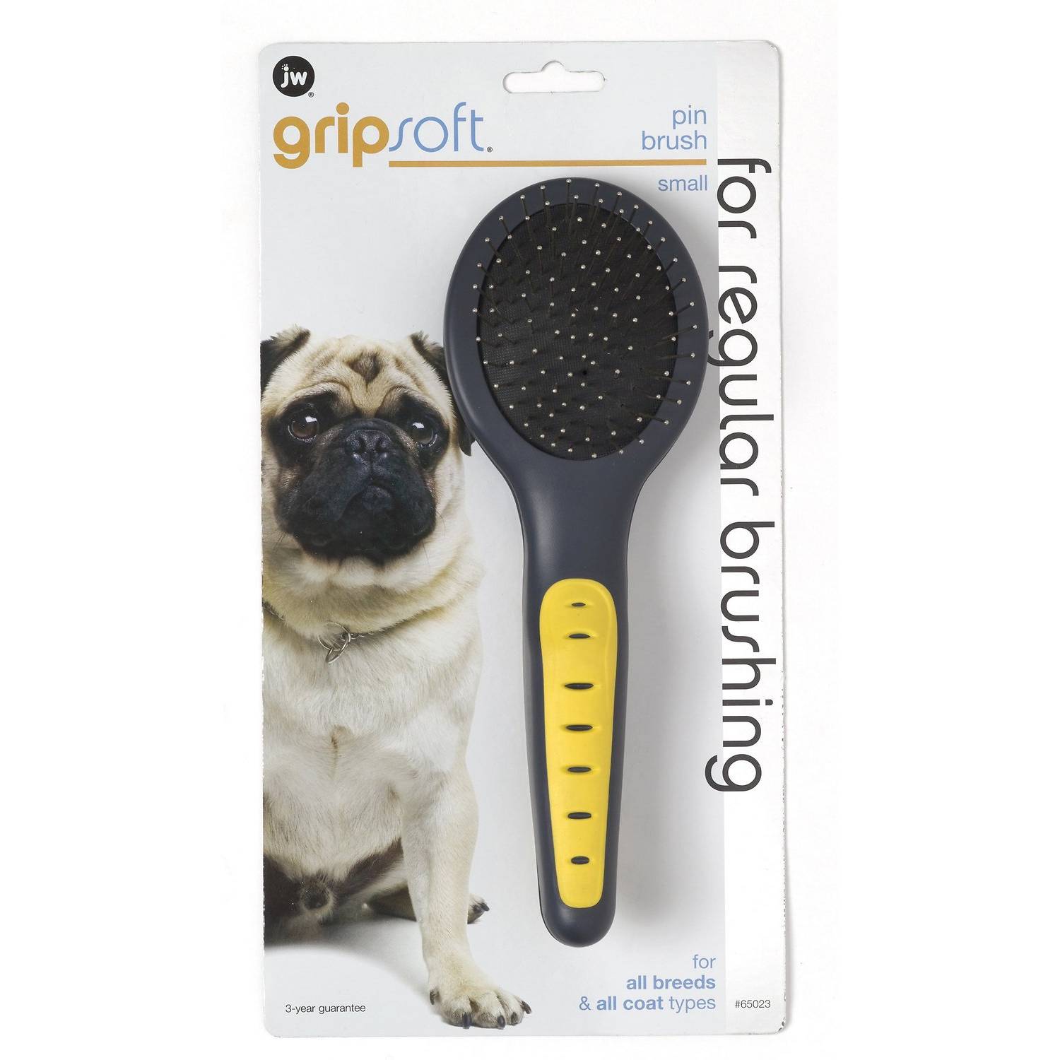 JW Pet Gripsoft Small Pin Brush (1)
