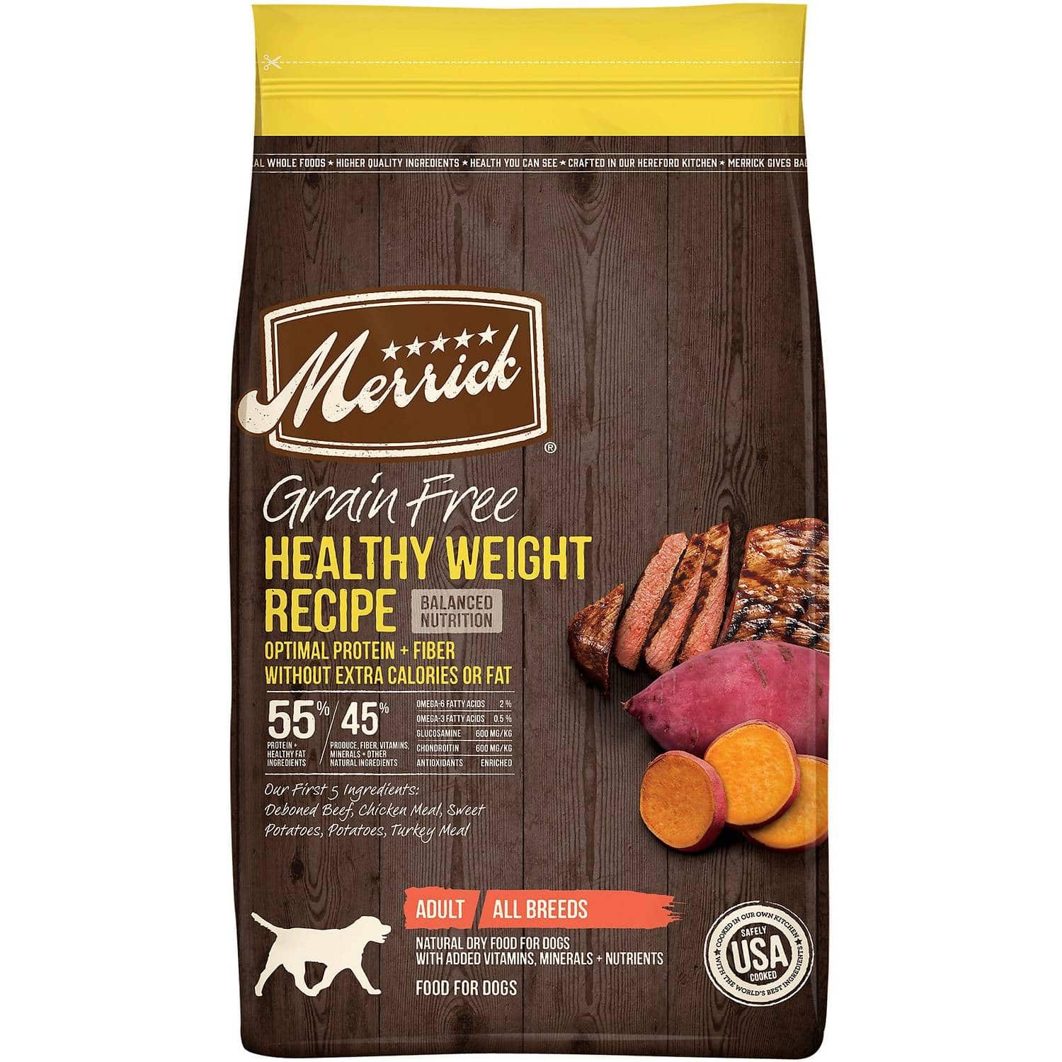 Merrick Healthy Weight Recipe Dog Food (1)