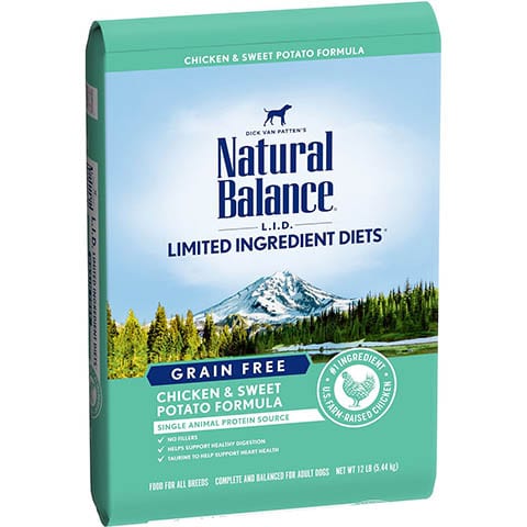 Natural Balance L.I.D. Limited Ingredient Diets Chicken & Sweet Potato Formula Grain-Free Dry Dog Food