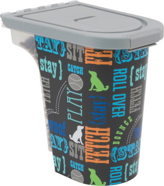 Paw Prints Pet Food Storage Container