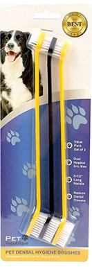 Pet Republique Dog & Cat Dual-Head Toothbrush