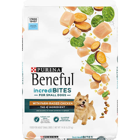 Purina Beneful Small Breed IncrediBites with Farm-Raised Chicken Dry Dog Food