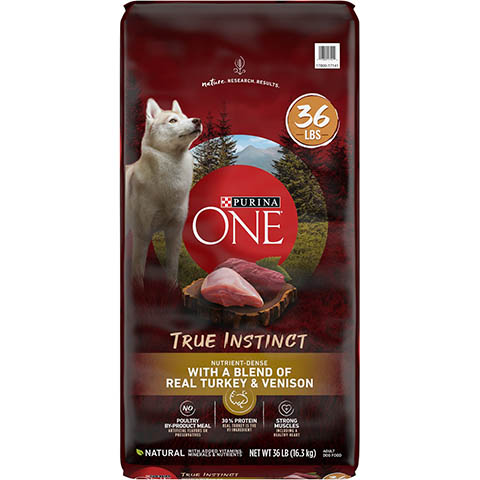 Purina ONE True Instinct with Real Turkey & Venison High Protein Adult Dry Dog Food