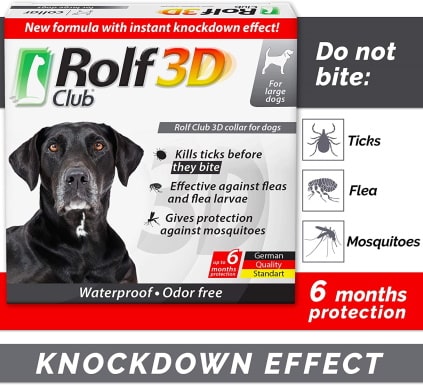 Rolf Club Flea & Tick Collar for Dogs