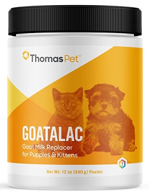 Thomas Labs Goatalac Goat Milk Replacer Powder Puppy & Kitten Supplement