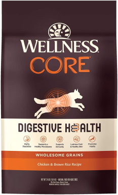 Wellness CORE Digestive Health Wholesome Grains Chicken Brown Rice Recipe Dry Dog Food