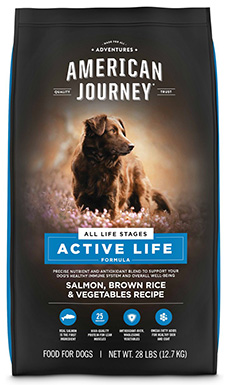 American Journey Active Life Formula Salmon, Brown Rice, and Vegetables Recipe