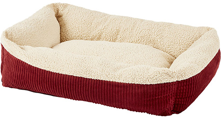 Aspen Pet Self-Warming Bolster Cat & Dog Bed