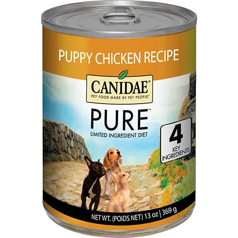 CANIDAE PURE Puppy Grain-Free Limited Ingredient Chicken Recipe Canned Dog Food