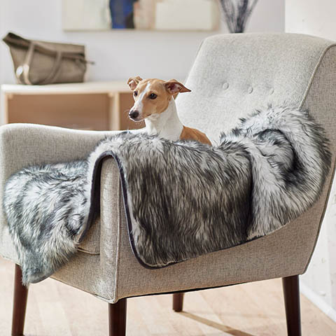 Frisco Faux Fur Cat & Dog Blanket