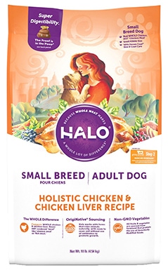 Halo Holistic Chicken Small Breed Dry Dog Food