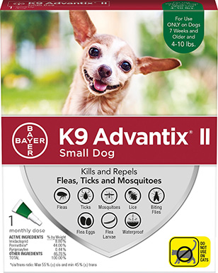 K9 Advantix II Flea and Tick Spot Treatment for Dogs