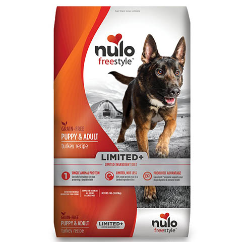 Nulo Freestyle Limited+ Puppy Grain-Free Turkey Recipe Dry Dog Food