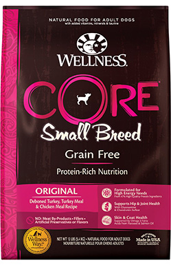 Wellness Core Grain Free Small Breed Dry Dog food