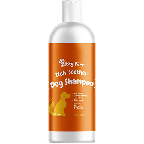 Zesty Paws Itch Soother Dog Shampoo with Oatmeal & Aloe Vera