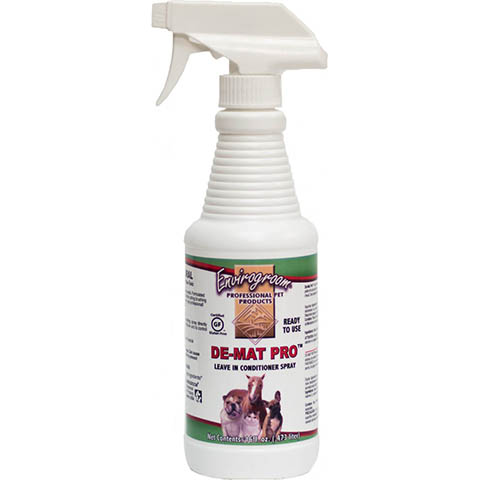 Envirogroom De-Mat Pro Leave in Conditioning Pet Spray