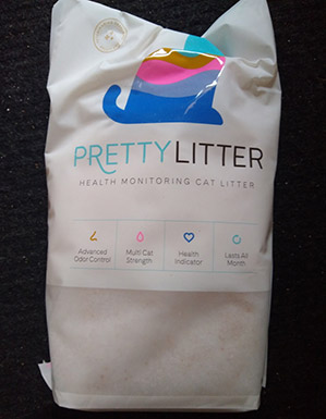 PrettyLitter Health Monitoring Cat Litter, 8lb 