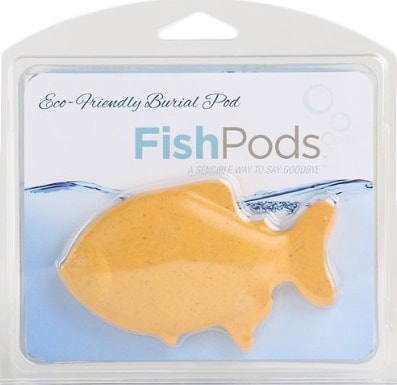 Paw Pods Biodegradable Fish Pod Casket