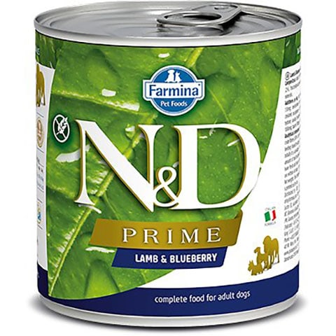 Farmina Natural & Delicious Prime Lamb & Blueberry Canned Dog Food