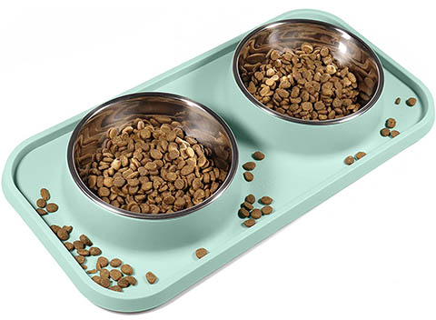 L.D.Dog Cat Bowls for Food and Water