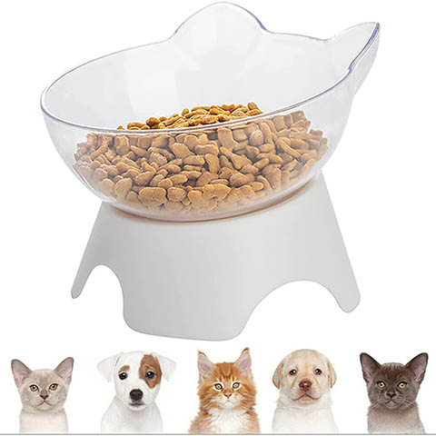 MH Moihsing Cat Bowl with Raised Stand