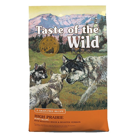 Taste of the Wild High Prairie Puppy Formula Alimento seco sin cereales para perros