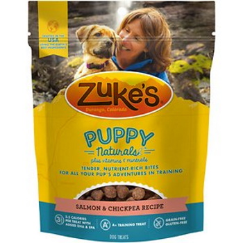 Receta de salmón y garbanzos de Zuke's Puppy Naturals
