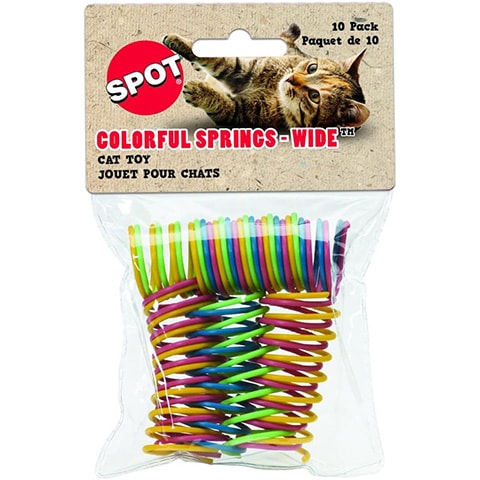 Ethical Wide Colorful Springs Cat Toy