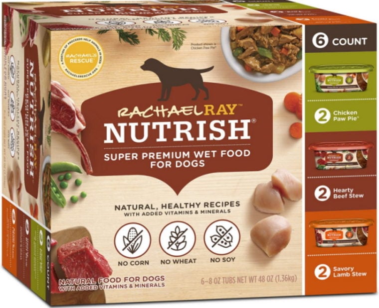 Rachael Ray Nutrish Natural Variety Pack comida húmeda para perros