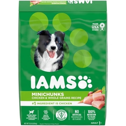 IAMS Proactive Health Minichunks Chicken & Whole Grains Recipe Adult Premium Dry Dog Food