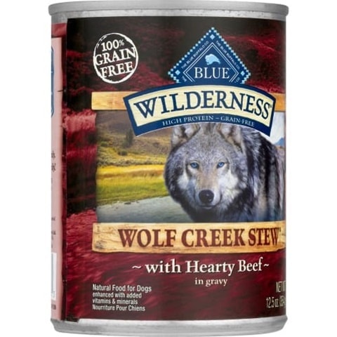 Blue Buffalo Wilderness Wolf Creek Stew Wet Dog Food - 12.5oz