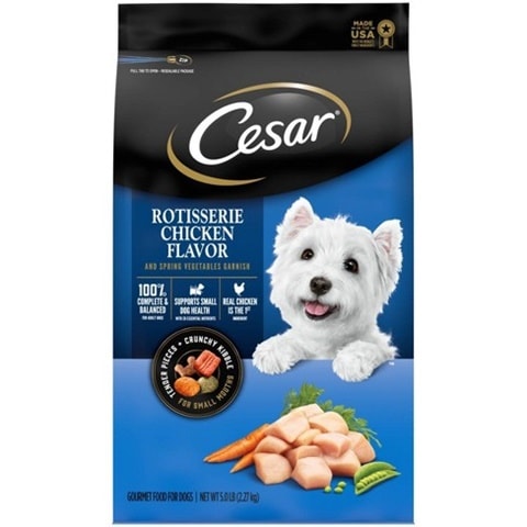 Cesar Rotisserie Chicken Flavor Gourmet Dry Dog Food