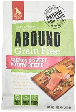 Abound Grain Free Natural Salmon and Sweet Potato Dry Dog Food