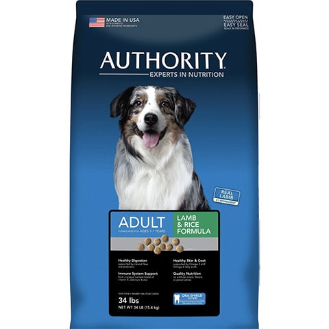 Authority Lamb & Rice Formula Adult Dry Dog Food