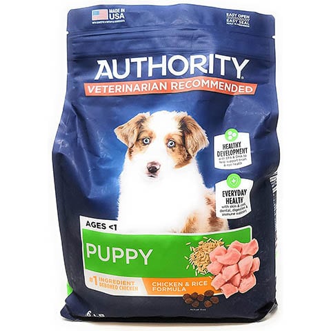 Authority Puppy Dry Dog Food (Chicken and Rice)