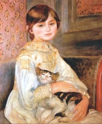 Julie Manet with cat_Wikimedia Commons