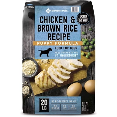 Member's Mark Exceed Dry Puppy Food, Chicken & Rice