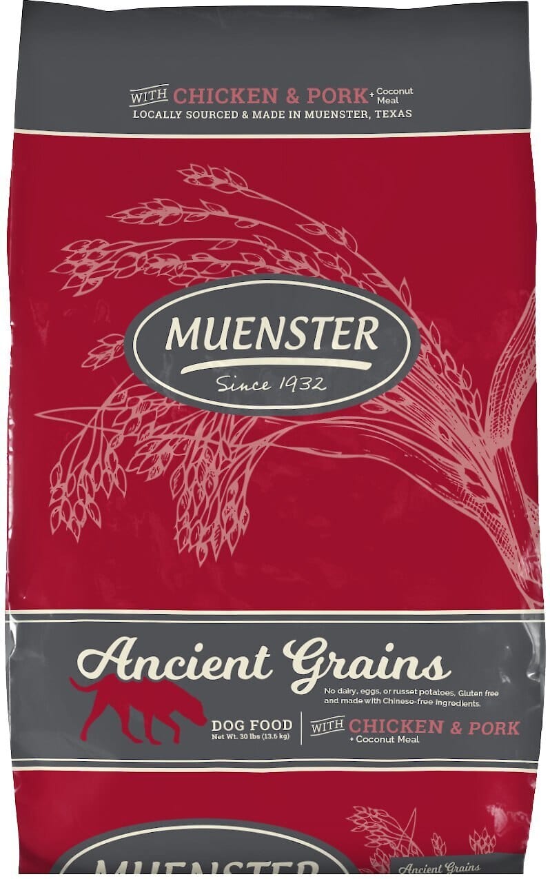 Muenster Ancient Grains with Chicken & Pork Dry Food