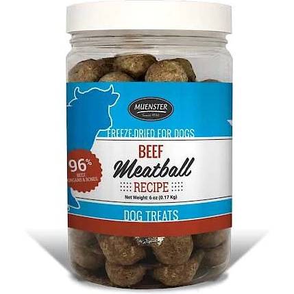 Muenster Beef Meatball Grain-Free Freeze-Dried Treats