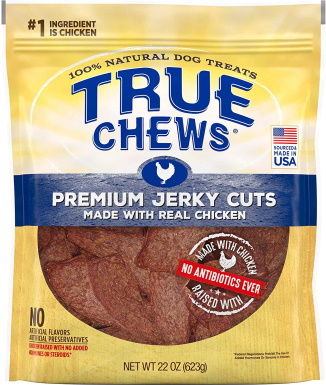 True Chews Natural Dog Treats Premium Jerky Cuts