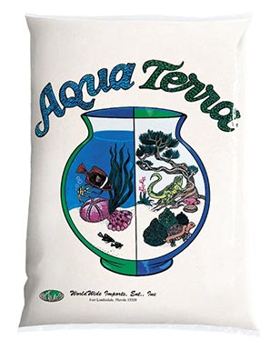 Aqua Terra Aquarium & Terrarium Sand, 5-lb bag