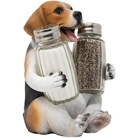 Beagle Salt and Pepper Shaker Holders