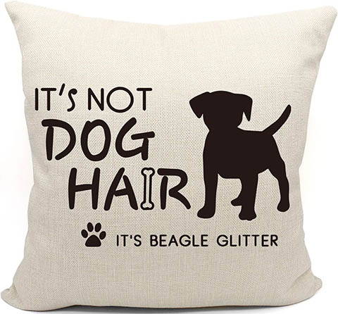 Beagle Throw Pillowcase