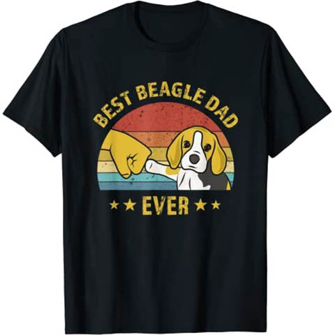 Best Beagle Dad Shirt