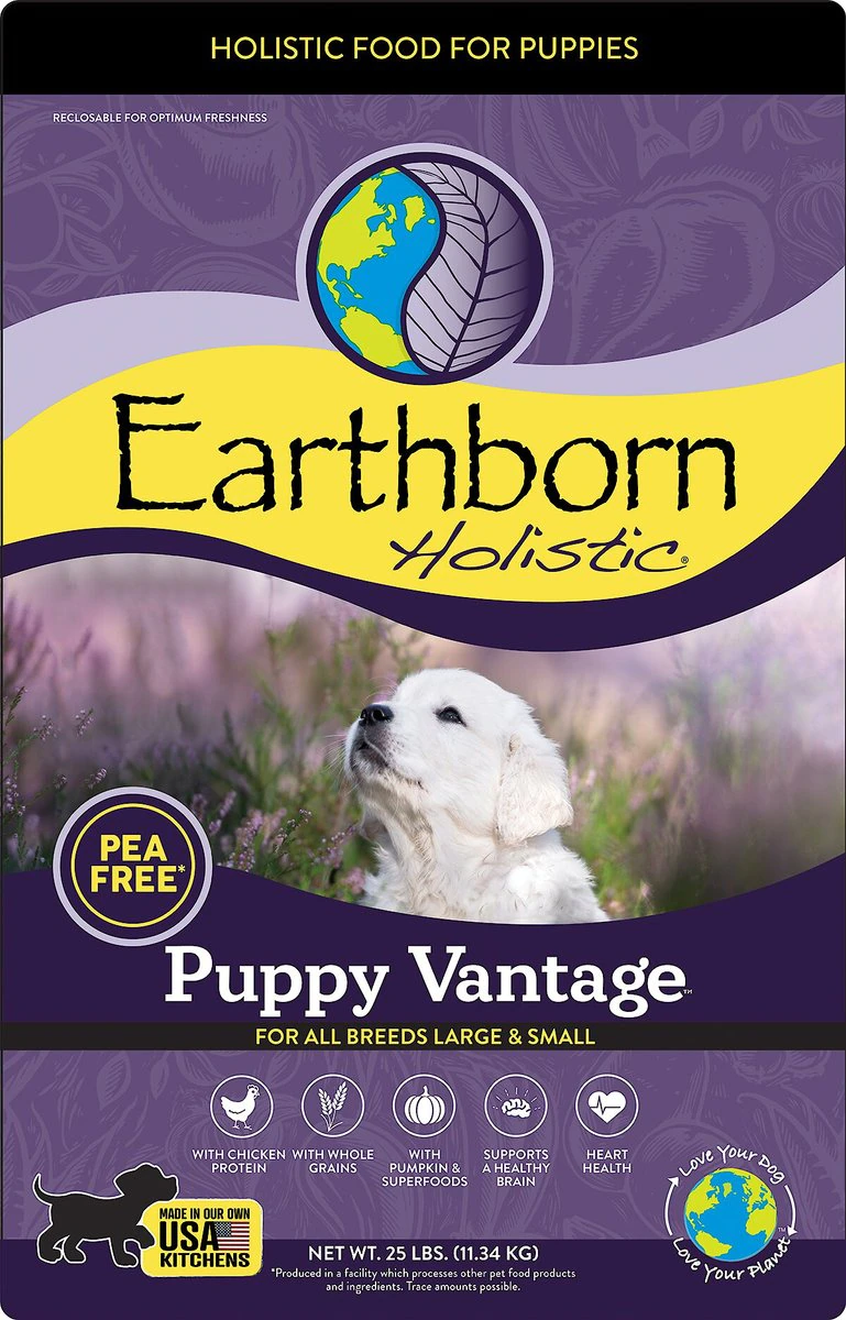 Alimento seco para perros Earthborn Holistic Puppy Vantage