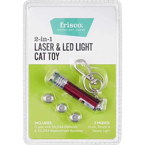 Frisco 2-in-1 Laser & LED Light Cat Toy