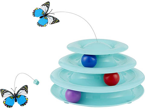 Frisco Butterfly Cat Tracks Cat Toy