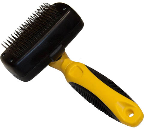 Pet Republique Self-Cleaning Slicker Brush